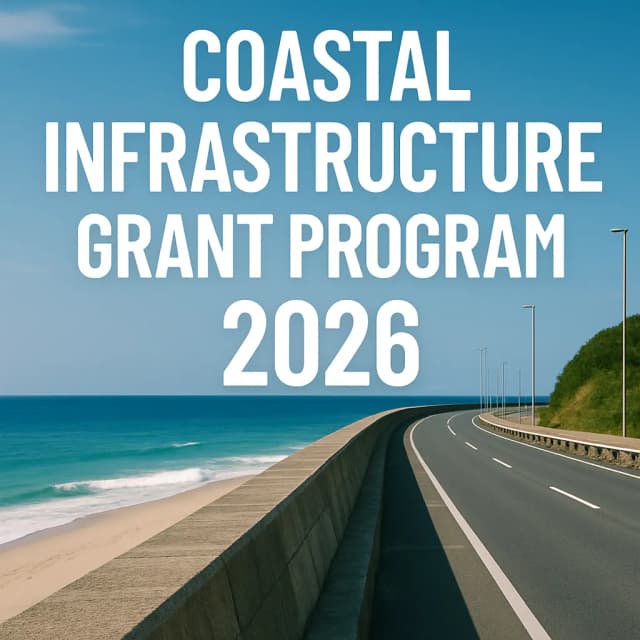Coastal Infrastructure Grant Program 2026