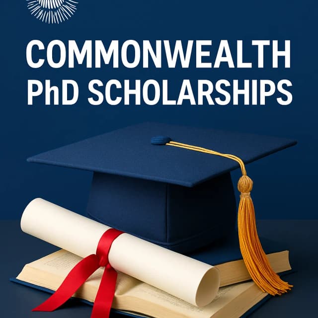 Commonwealth PhD Scholarships