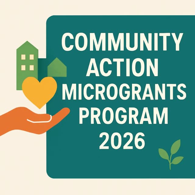 Community Action Microgrants Program 2026