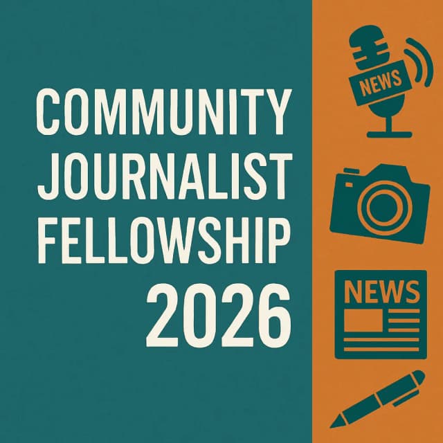 Community Journalist Fellowship 2026