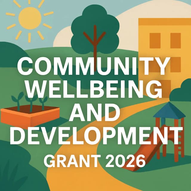 Community Wellbeing and Development Grant 2026