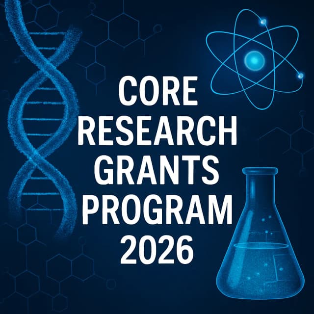 Core Research Grants Program 2026