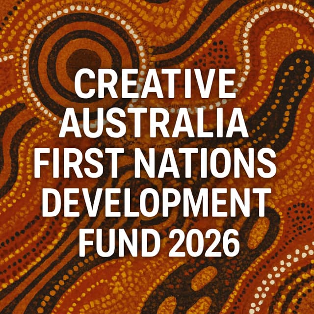 Creative Australia First Nations Development Fund 2026