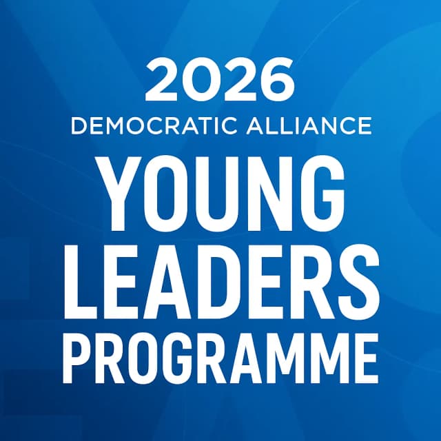 2026 Democratic Alliance (DA) Young Leaders Programme