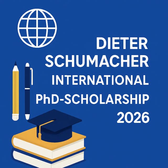 Dieter Schumacher International PhD-Scholarship 2026