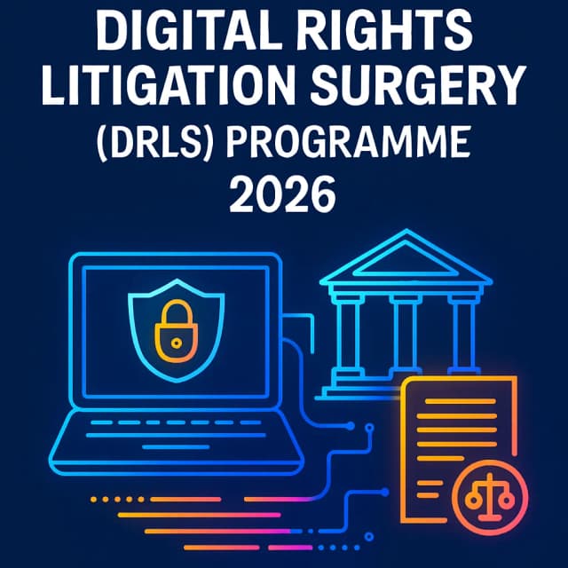 Digicivic Initiative Digital Rights Litigation Surgery (DRLS) Programme 2026