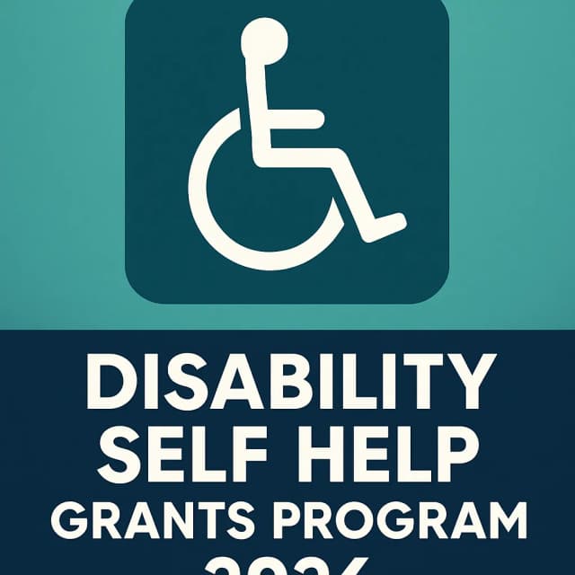 Disability Self Help Grants Program 2026