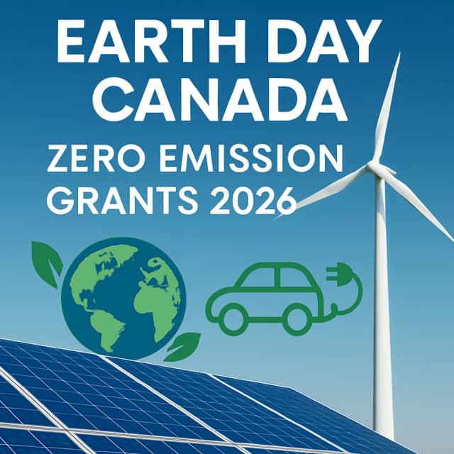 Earth Day Canada Zero Emission Grants 2026