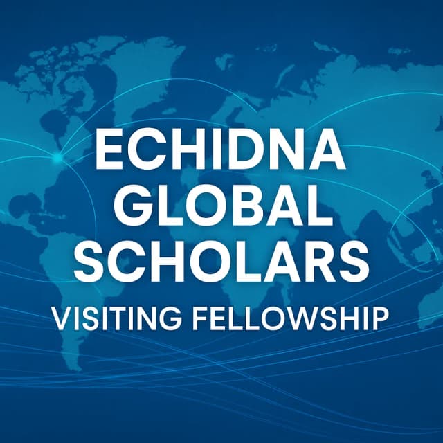 Echidna Global Scholars Visiting Fellowship