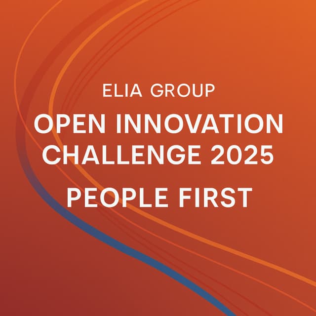 Elia Group Open Innovation Challenge 2025: People First