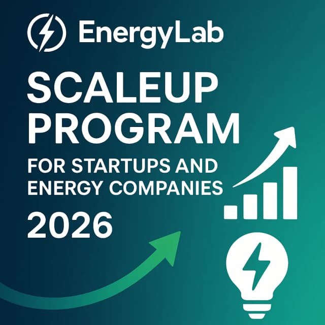 EnergyLab's Scaleup Program for Startups and Energy Companies 2026