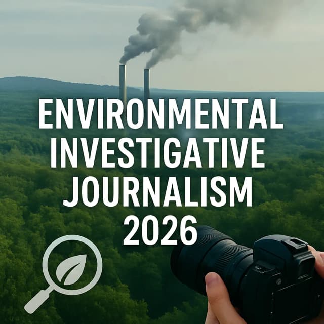 Environmental Investigative Journalism 2026