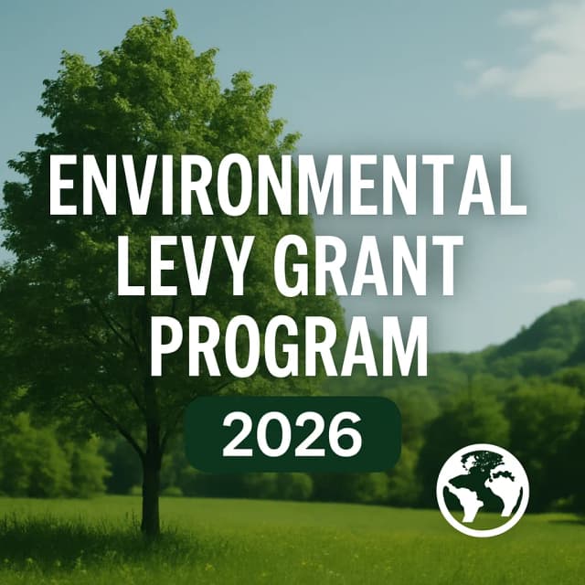 Environmental Levy Grant Program 2026