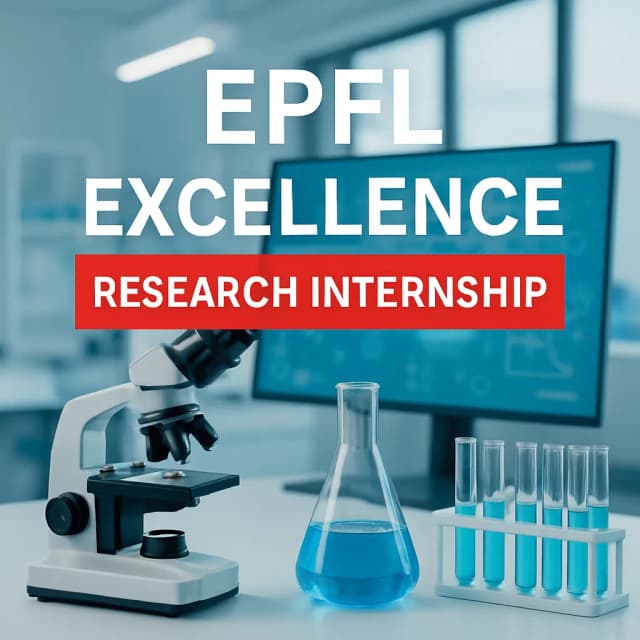 EPFL Excellence Research Internship