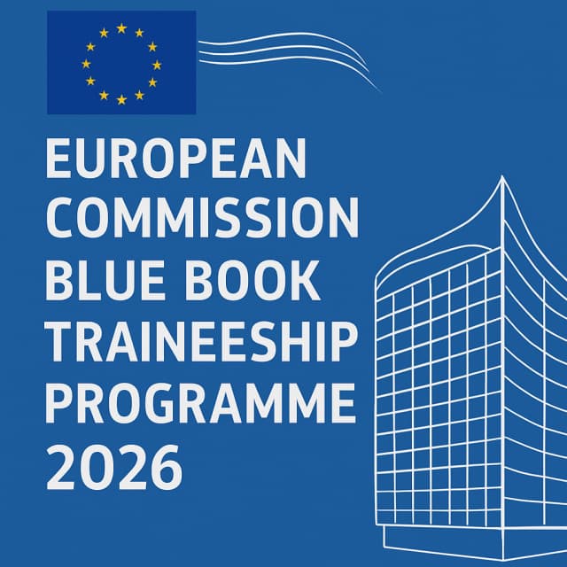 European Commission Blue Book Traineeship Programme 2026