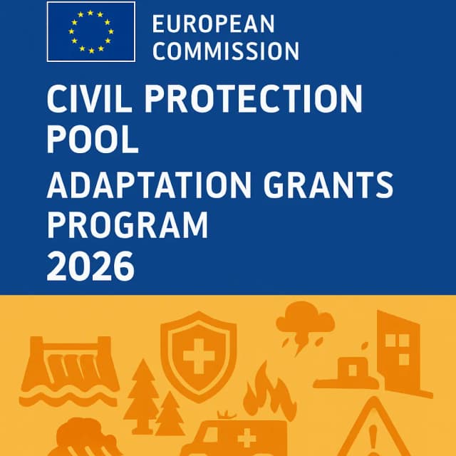 European Commission Civil Protection Pool Adaptation Grants Program 2026