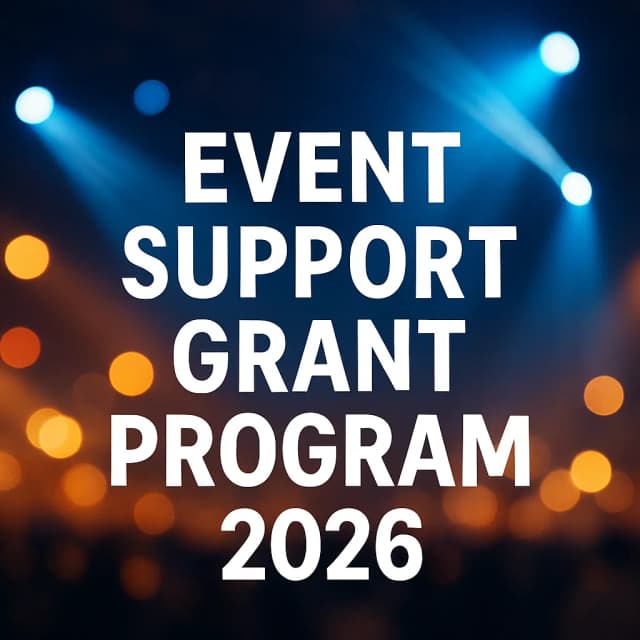 Event Support Grant Program 2026