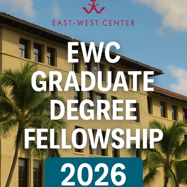 EWC Graduate Degree Fellowship 2026