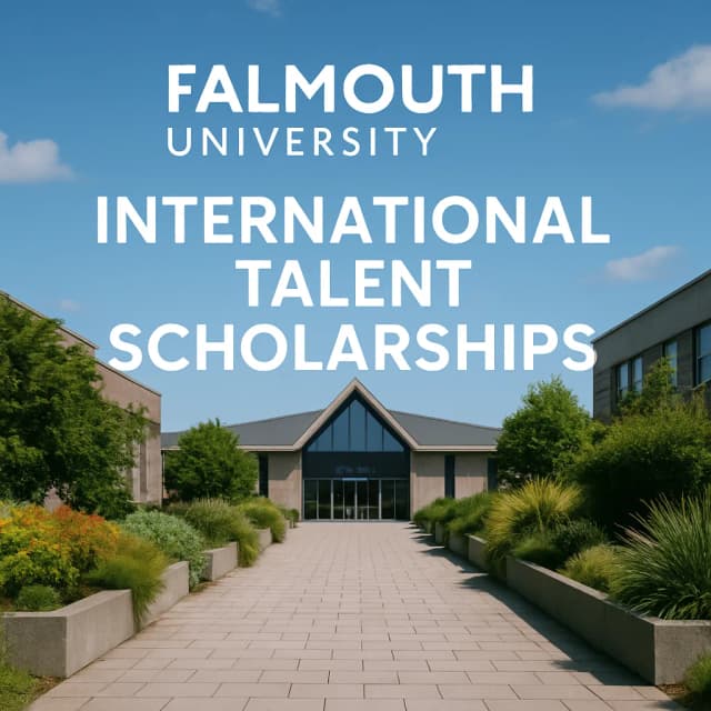 Falmouth University International Talent Scholarships