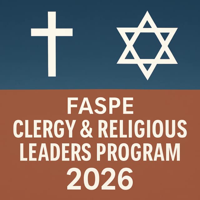 FASPE Clergy & Religious Leaders Program 2026