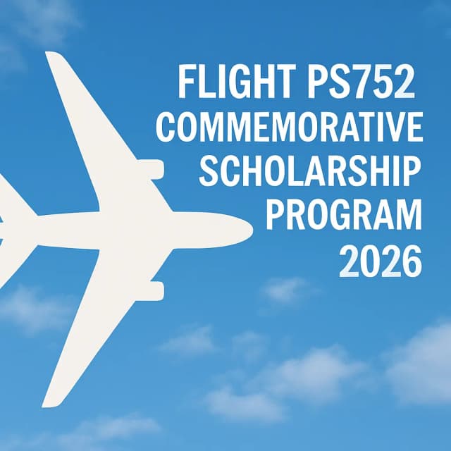 Flight PS752 Commemorative Scholarship Program 2026