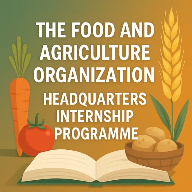 The Food and Agriculture Organization Headquarters Internship Programme