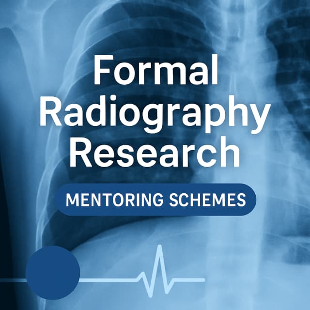 Formal Radiography Research Mentoring Schemes