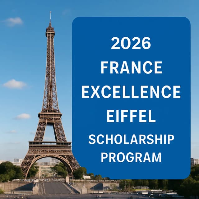 2026 France Excellence Eiffel Scholarship Program