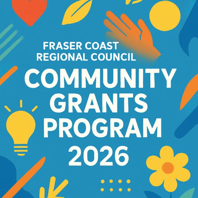 Fraser Coast Regional Council Community Grants Program 2026