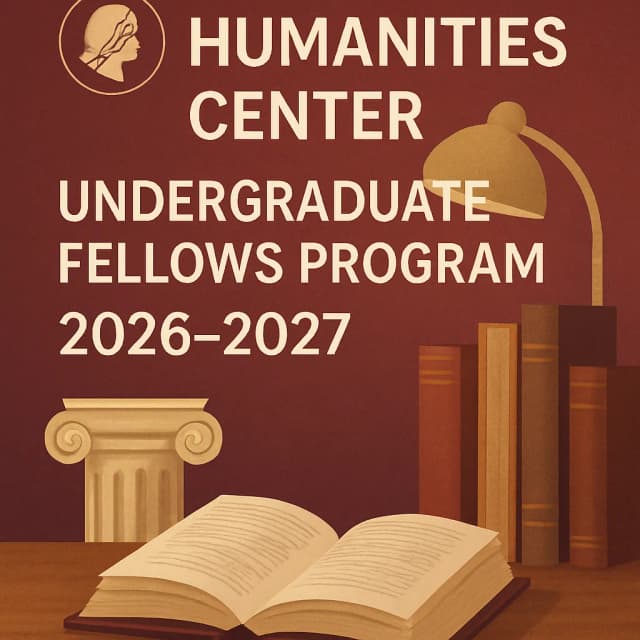 FSU Humanities Center Undergraduate Fellows Program 2026β2027