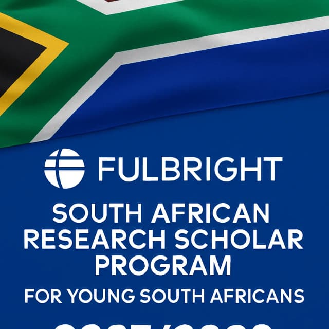 Fulbright South African Research Scholar Program for Young South Africans 2027/2028