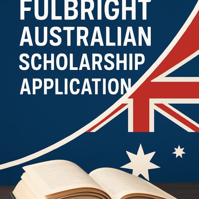 Full Bright Australian Scholarship Application