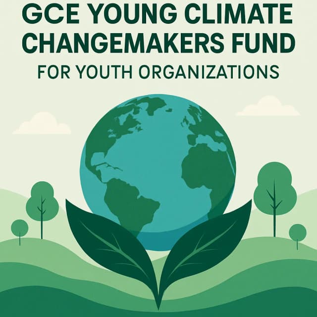 GCE Young Climate Changemakers Fund for Youth Organizations