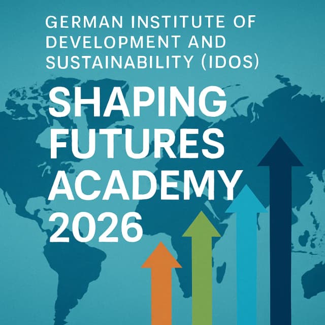 German Institute of Development and Sustainability (IDOS) Shaping Futures Academy 2026