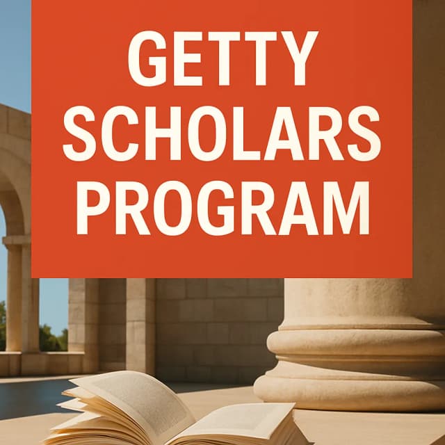 Getty Scholars Program