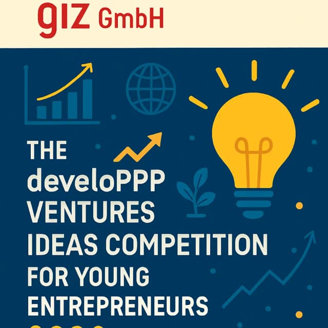GIZ GmbH - The develoPPP Ventures Ideas Competition for Young Entrepreneurs 2026