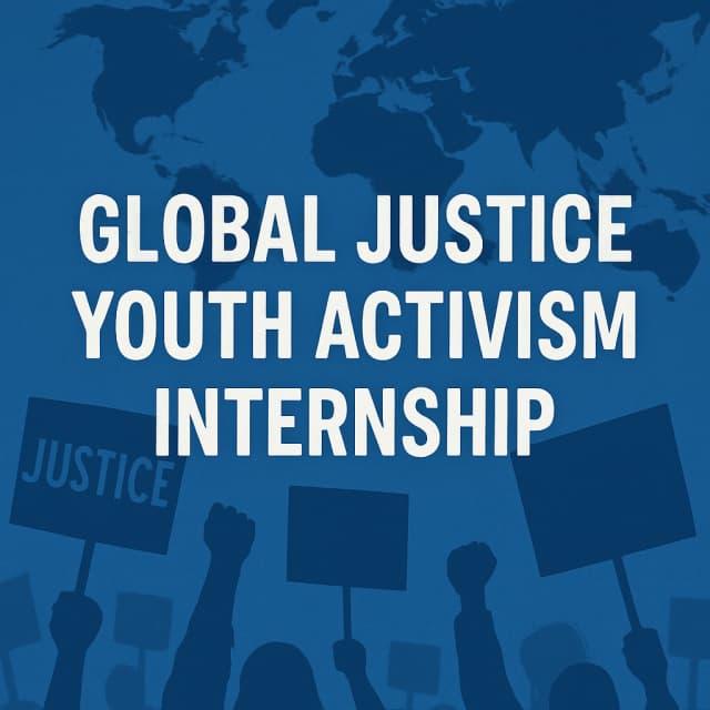 Global Justice Youth Activism Internship