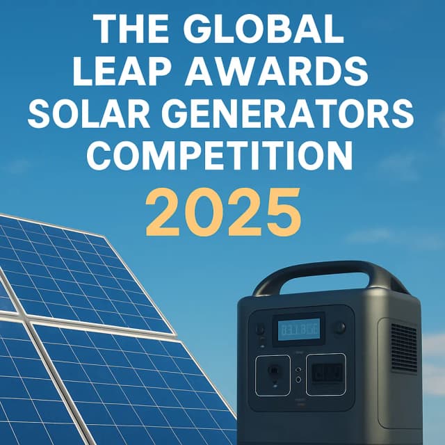 The Global LEAP Awards Solar Generators Competition 2025