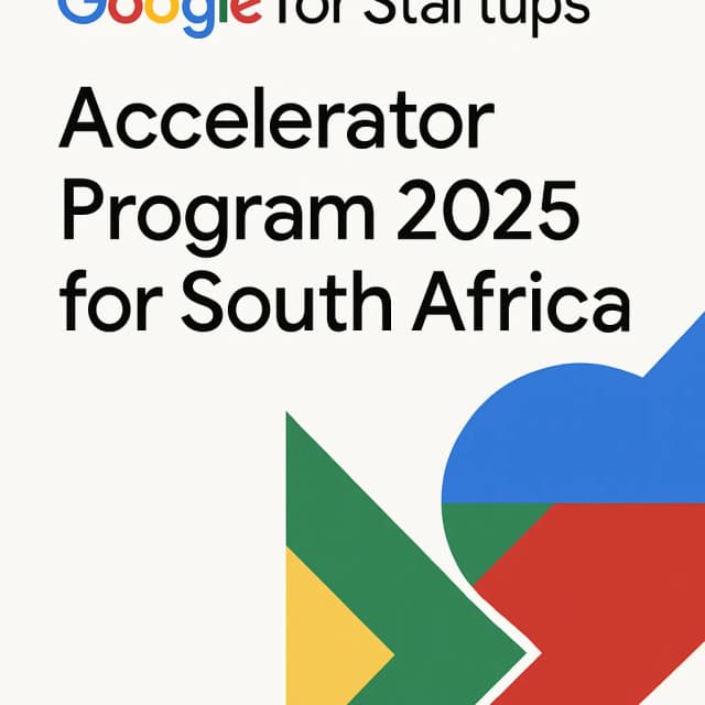 Google for Startups Accelerator Program 2025 for South Africa