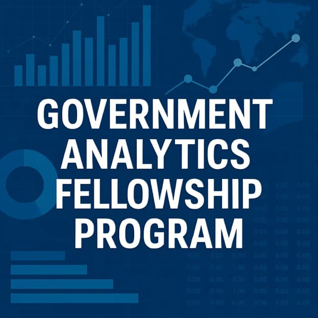 Government Analytics Fellowship Program