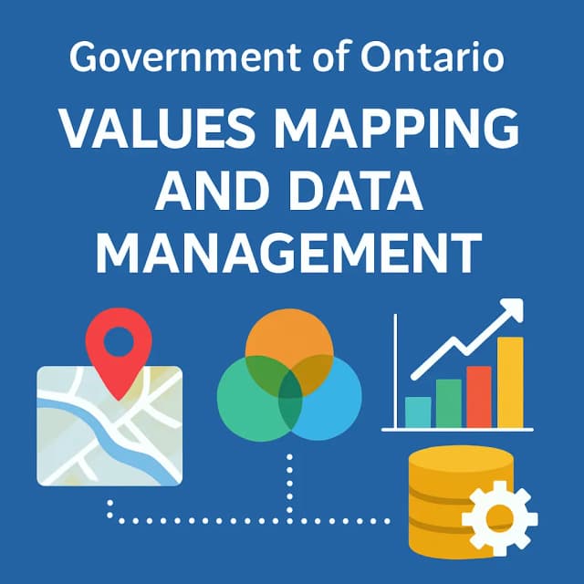 Government of Ontario - Values Mapping and Data Management