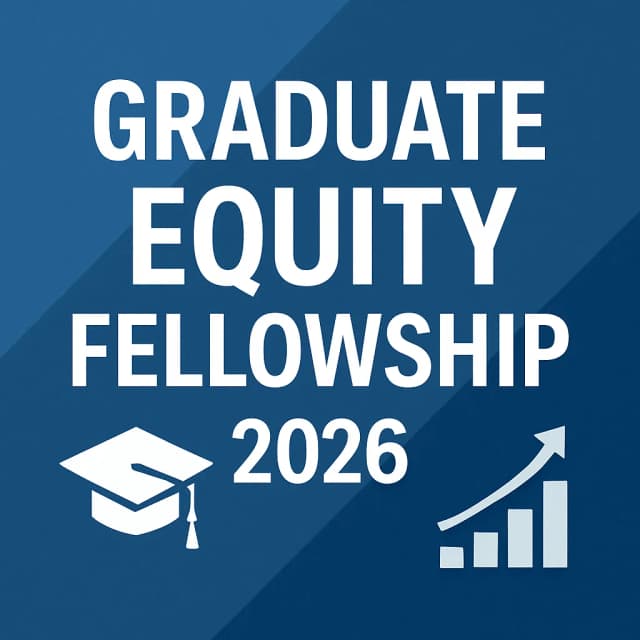 Graduate Equity Fellowship 2026