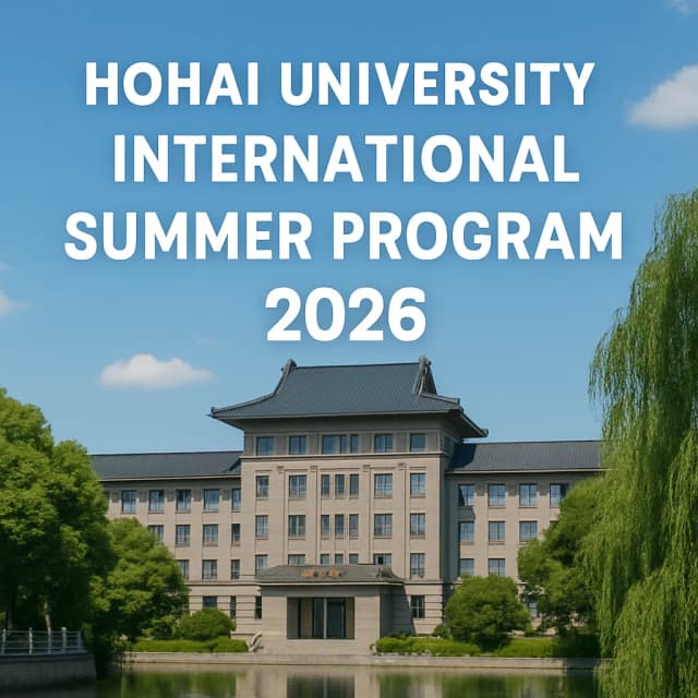 Hohai University International Summer Program 2026