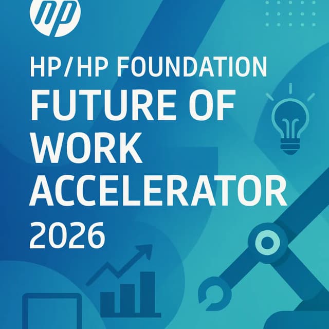 HP/HP Foundation Future of Work Accelerator 2026