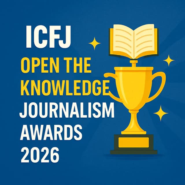 ICFJ Open the Knowledge Journalism Awards 2026