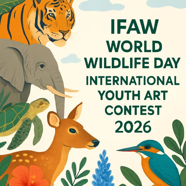IFAW World Wildlife Day International Youth Art Contest 2026