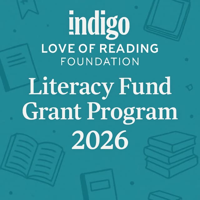 Indigo Love of Reading Foundation Literacy Fund Grant Program 2026