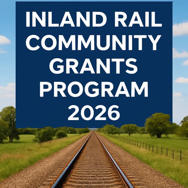 Inland Rail Community Grants Program 2026