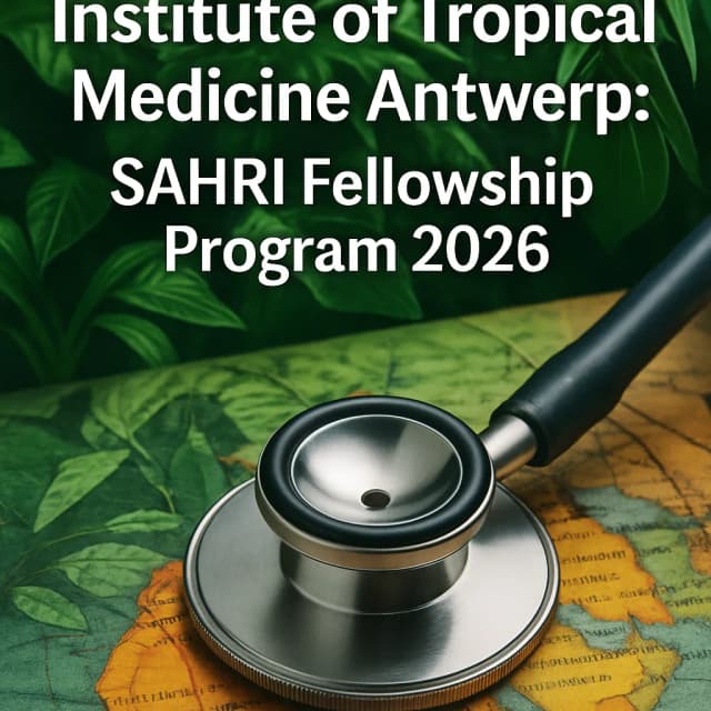 Institute of Tropical Medicine Antwerp: SAHRI Fellowship Program 2026