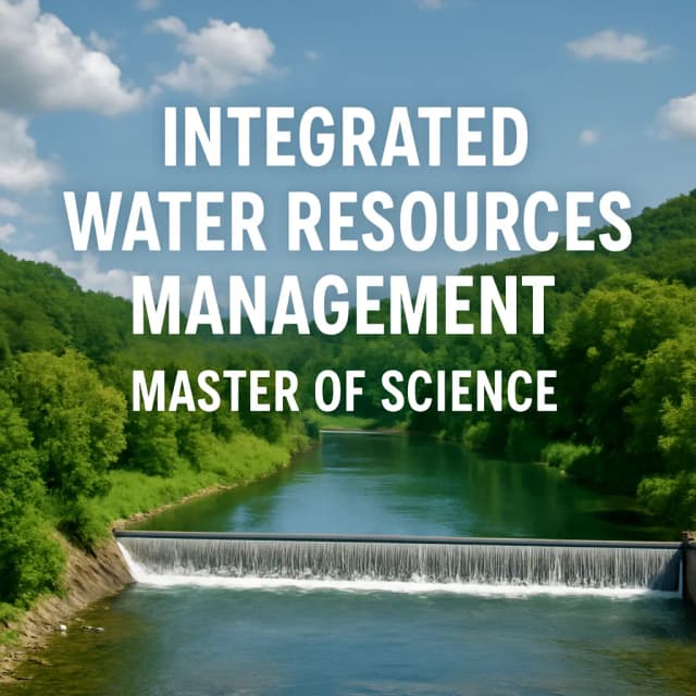 Integrated Water Resources Management Master of Sciences
